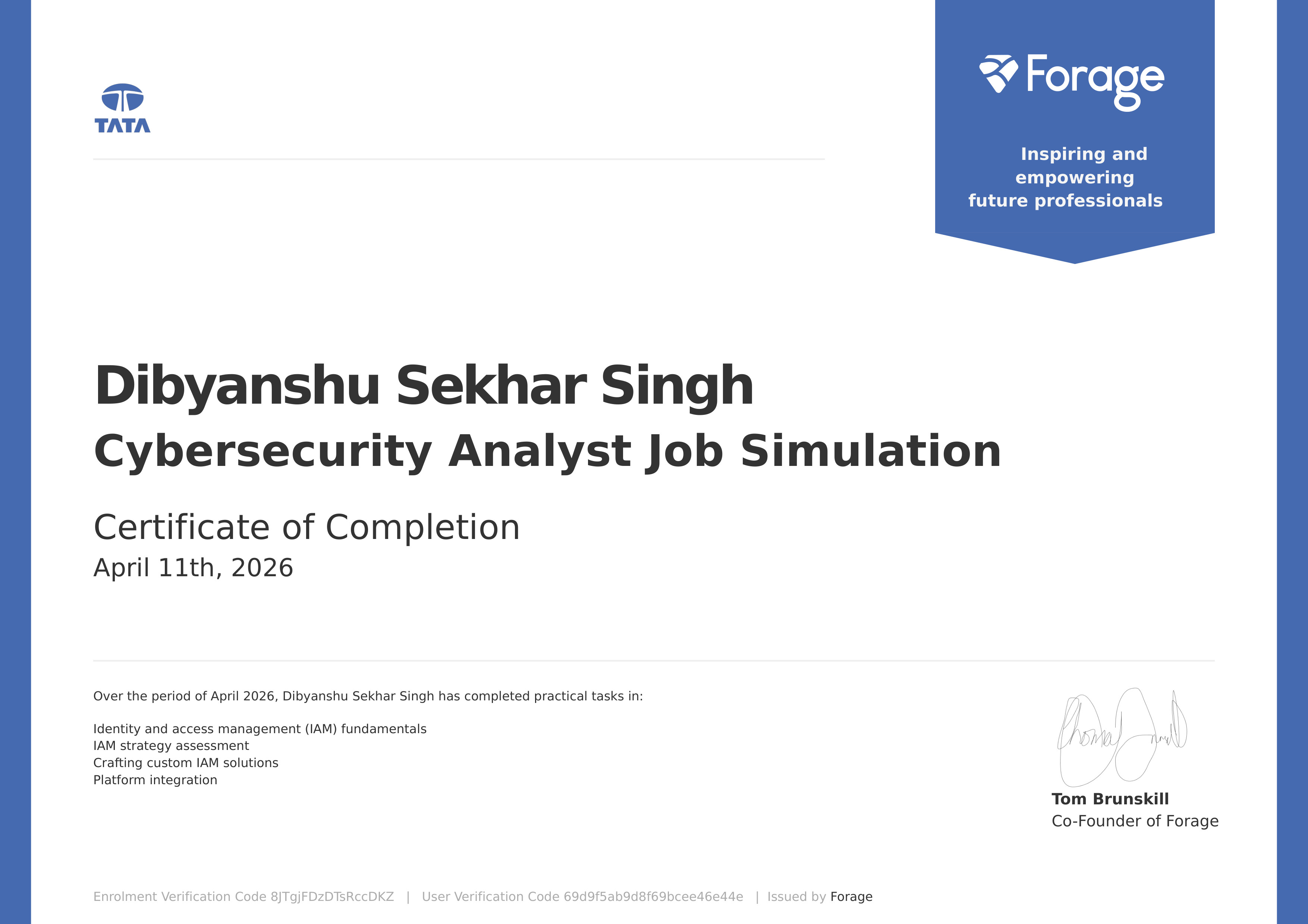 Cybersecurity Analyst Job Simulation